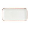 Fuente Rectangular Porcelana Terra 28x14cm