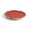 Plato Llano Ariane Terra Cerámica Rojo (ø 29 Cm) (6 Unidades)