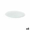 Plato Llano Quid Mar De Viento Transparente Vidrio (ø 32 Cm) (pack 6x)