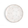 Plato Llano Porcelana Tornado White 27cm