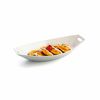 Fuente De Cocina Quid Gastro 30 X 14,5 X 6 Cm Cerámica Blanco (6 Unidades)