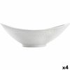 Fuente De Cocina Quid Gastro Cerámica Blanco (28,2 X 15,5 X 9 Cm) (pack 4x)