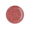 Plato Llano Ariane Oxide Cerámica Rojo (ø 24 Cm) (6 Unidades)