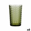 Vaso La Bouchée Alma Verde Vidrio (350 Ml) (pack 6x)