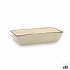 Cazuela Quid Cocco Cerámica Blanco (23 X 11 X 4,5 Cm) (pack 12x)