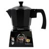 Cafetera Tribeca Bidasoa 6 Tazas Aluminio Fundido Negro/plata