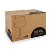 Caja 6 Copas Combinado Vidrio Tensionado Ginger 66cl