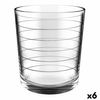 Vaso Quid Urban Ring Transparente Vidrio (36 Cl) (pack 6x)