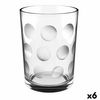 Vaso Quid Urban Circles Transparente Vidrio (36 Cl) (pack 6x)