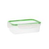 Fiambrera Quid Greenery 1,4 L Transparente Plástico (pack 4x)