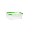 Fiambrera Quid Greenery 1 L Transparente Plástico 13 X 18 X 6,8 Cm - 1 L (4 Unidades) (pack 4x)