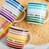 Taza Mug Quid 4u Multicolor Cerámica 330 Ml (12 Unidades) (pack 12x)