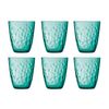 Set 6 Vasos Altos Vidrio Pepite 31cl