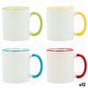 Taza Mug Quid Bodega Cerámica Multicolor (330 Ml) (pack 12x)