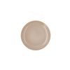 Plato Llano Ariane Porous Cerámica Beige Ø 21 Cm (12 Unidades)