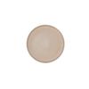 Plato Llano Ariane Porous Cerámica Beige Ø 21 Cm (4 Unidades)