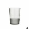 Vaso Quid Pincel Gris Vidrio 510 Ml (6 Unidades)