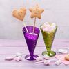 Copa De Helados Y Batidos Gelato Violeta Vidrio 210 Ml (6 Unidades)