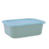 Recipiente Rectangular Rpet Tapa Inspira 1340ml, 19,3x14,2x6,8cm