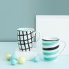 Set 2 Mugs Porcelana Surtidos Zigzag 33cl