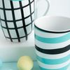 Set 2 Mugs Porcelana Surtidos Zigzag 33cl