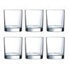 Set 6 Vasos Bajos Vidrio Islande 30cl