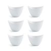 Set 6 Tapas Banderilla Porcelana Blanca Gastro Fun 9cm