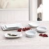 Set 6 Tapas Banderilla Porcelana Blanca Gastro Fun 9cm