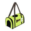 Transportin Plegable Para Mascotas Portátil Verde 39x25x24cm