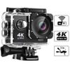 Camara Wifi 4k Ultra Hd Deportiva 2" Sumergible Acuática + Accesorios