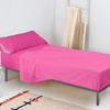 Bajera 100% Algodón Basic 90x200x32 Cm (cama 90) Fucsia