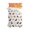 Juego De Funda Nórdica Happyfriday Mr Fox Dogs Multicolor Cama De 105 2 Piezas