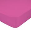 Bajera 100% Algodón Basic 105x200x32 Cm (cama 105) Fucsia