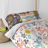 Juego De Funda Nórdica Happyfriday Moshi Moshi Woodland Multicolor Cama De 80/90 2 Piezas