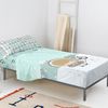 Juego De Sábanas Happyfriday Happynois Skymo Day Multicolor Cama De 105 2 Piezas