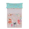 Juego De Sábanas Happyfriday Moshi Moshi Fantasy Multicolor Cama De 105 2 Piezas