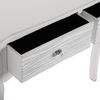 Mueble Recibidor Estrecho Para La Entrada O El Pasillo, Mesa Consola, Blanco, 80x25x90cm