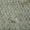 Cesta Rectangular C/asa Verde