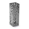 Paragüero Cuadrado De Metal Versa Home 15,5x15,5x49 Cm - Plata