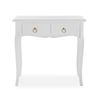 Mueble Recibidor Estrecho Para La Entrada O El Pasillo, Mesa Consola, Blanco, 77x35x80cm