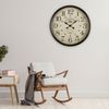 Reloj De Pared Decorativo Para La Cocina, El Salón, El Comedor O La Habitación, Negro, 50x13,5x50cm