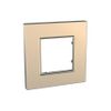 Marco Unica Quadro 1 Elemento Cobre Schneider U6.702.56