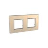 Marco Unica Quadro 2 Elementos Cobre Schneider U6.704.56