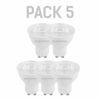 Pack X5 Bombilla Ledeco Silver Electronics Dicroica Gu10 772lm 8w 3000k