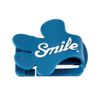 Pinza Antipérdida Para Tapa De Objetivo De Cámara De Fotos O Videocámara Smile Give Me 5 Azul