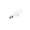 Bombilla Led Vela Filamento 4w E14 Silver Electronics