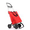 Carro Rolser Mini Bag Plus Mf 4 Ruedas Plegable - Rojo