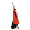 Carro Rolser Ecosak 4 Ruedas Plegable - Mandarina