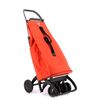 Carro Rolser Ecosak 4 Ruedas 2 Giratorias Plegable - Mandarina