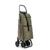 Carro Rolser Big Polar 4 Ruedas 2 Giratorias Plegable - Kaki